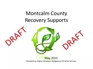 Montcalm County Recovery Supports