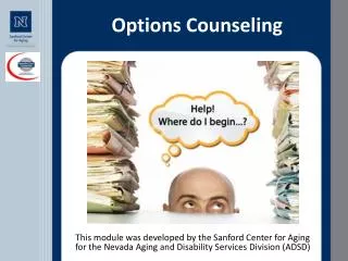 Options Counseling