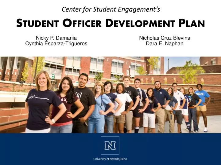 student officer development plan