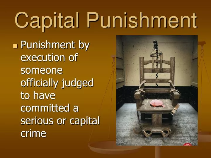 capital punishment