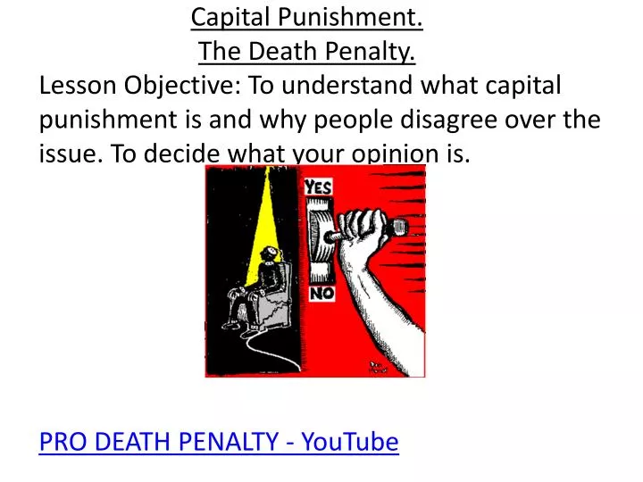 capital punishment the death penalty