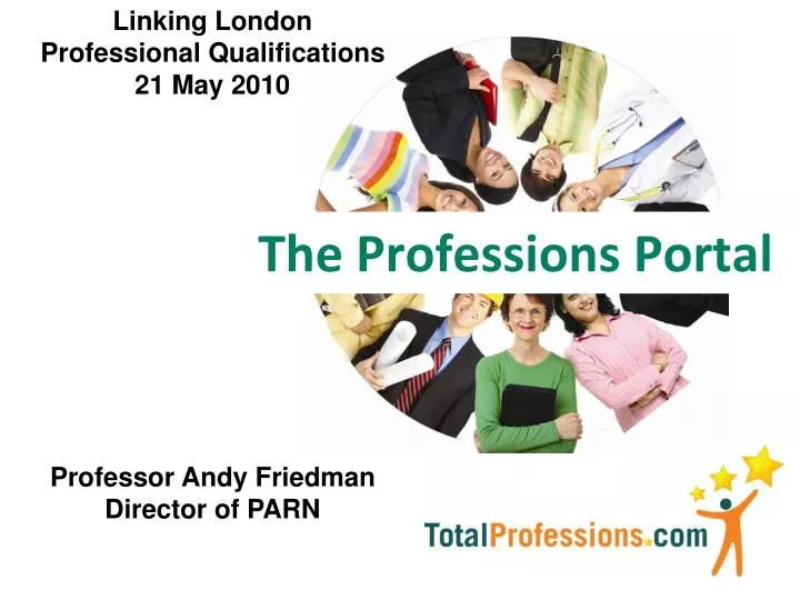 the professions portal