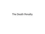 The Death Penalty - slide 1