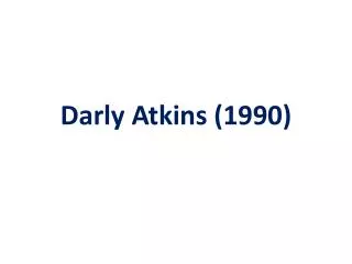 Darly Atkins (1990)