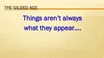 The Gilded Age - slide 1