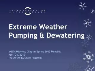 Extreme Weather Pumping &amp; Dewatering