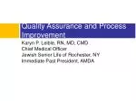 Quality Assurance and Process Improvement