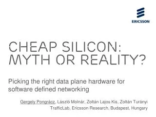 chea p silicon: myth or reality?