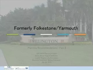 Formerly Folkestone/Yarmouth