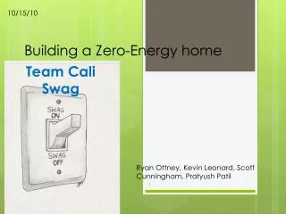 Building a Zero-Energy home