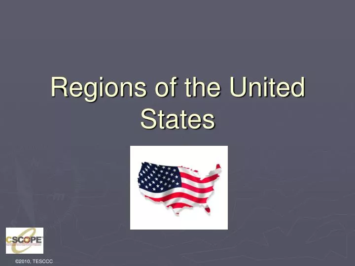 regions of the united states