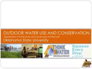 OUTDOOR WATER USE AND CONSERVATION