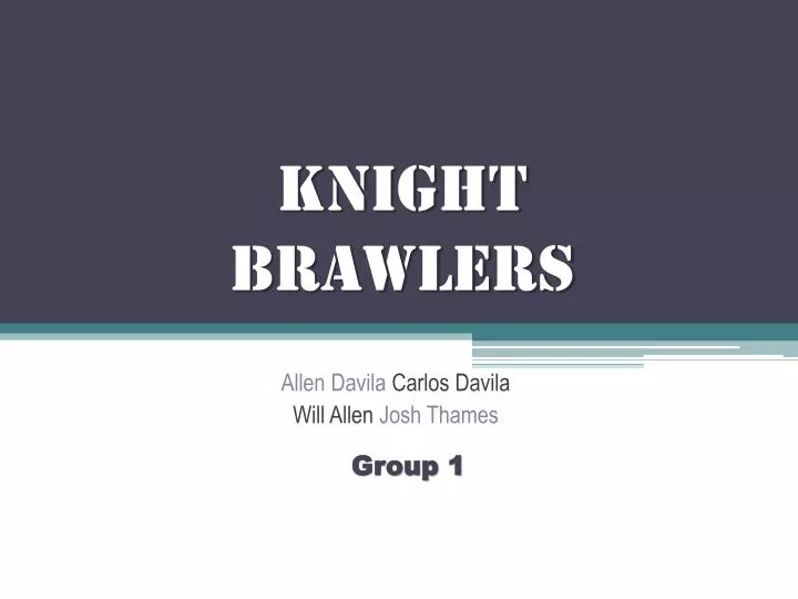 knight brawlers
