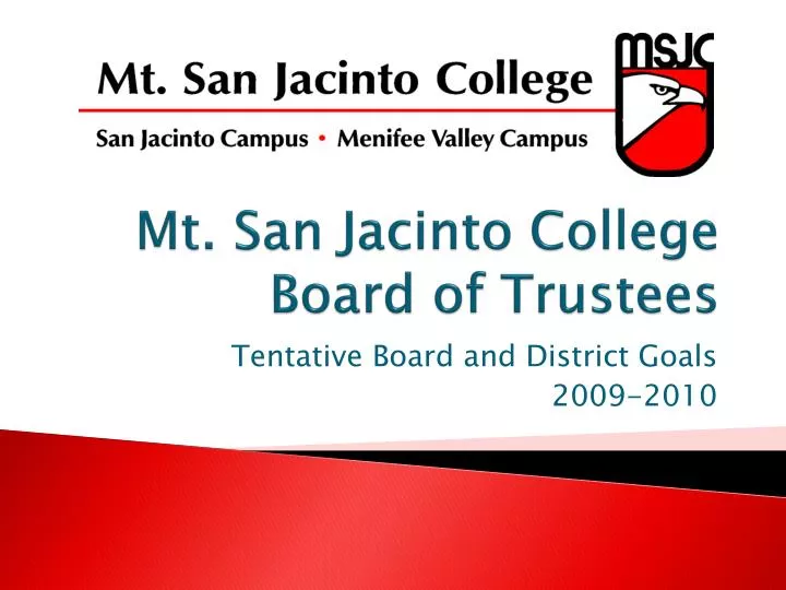 mt san jacinto college board of trustees