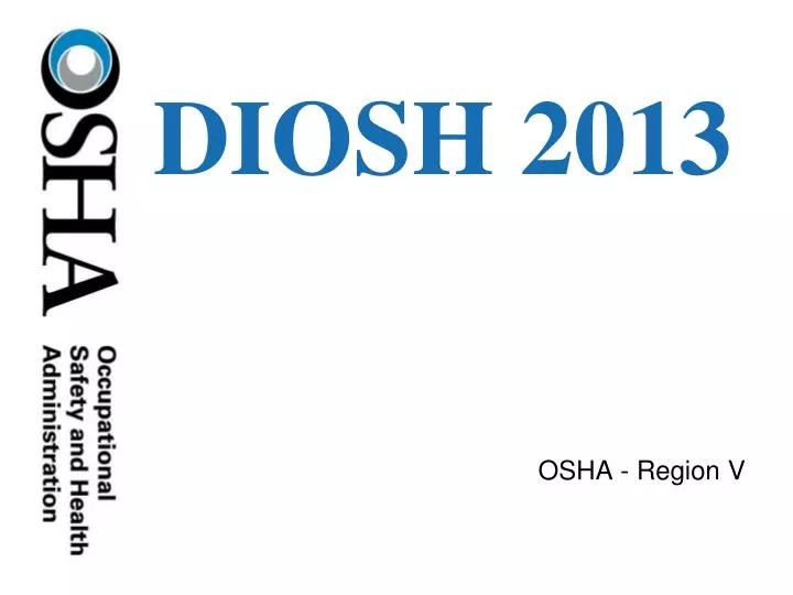 diosh 2013