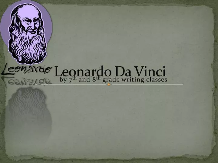 leonardo da vinci