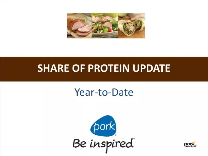 share of protein update