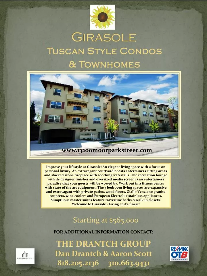 tuscan style condos townhomes