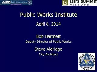 Public Works Institute