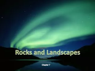 Rocks and Landscapes