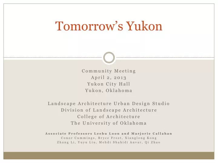tomorrow s yukon