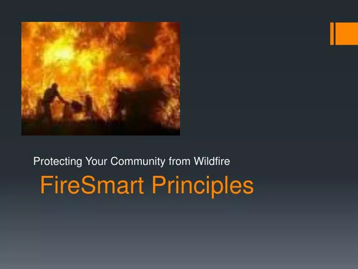 firesmart principles