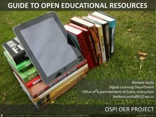 GUIDE TO OPEN EDUCATIONAL RESOURCES