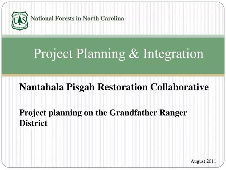 nantahala pisgah restoration collaborative project planning on the grandfather ranger district