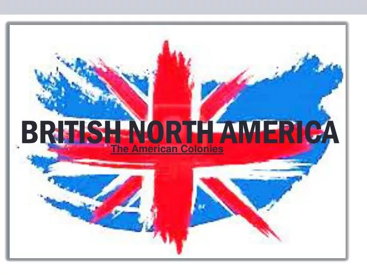 british north america