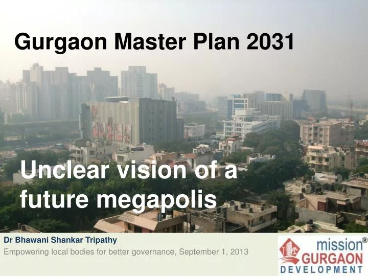 gurgaon master plan 2031