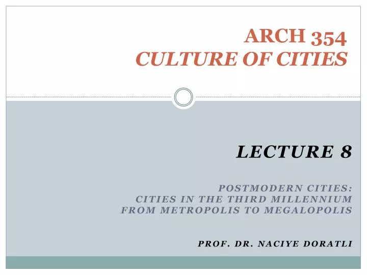 arch 354 culture of cities