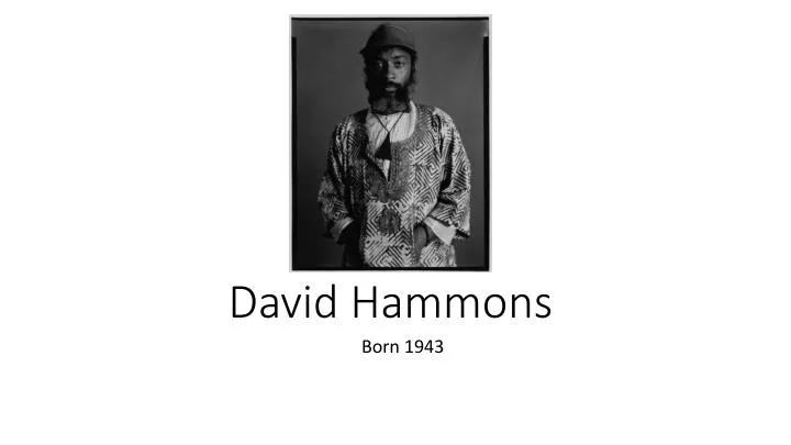 david hammons