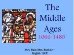 The Middle Ages - slide 1