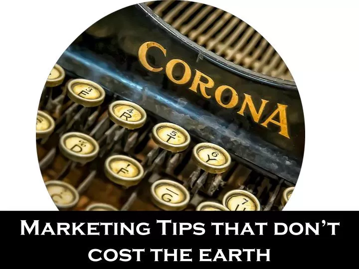 marketing tips that don t cost the earth