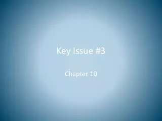 Key Issue #3
