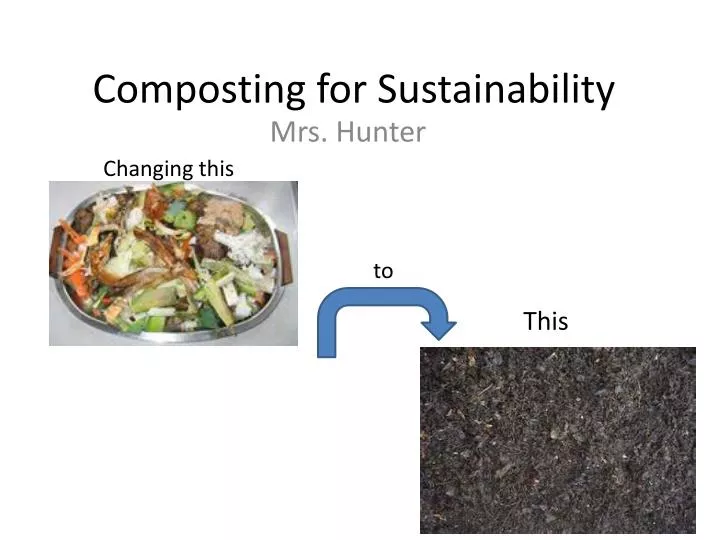 composting for sustainability
