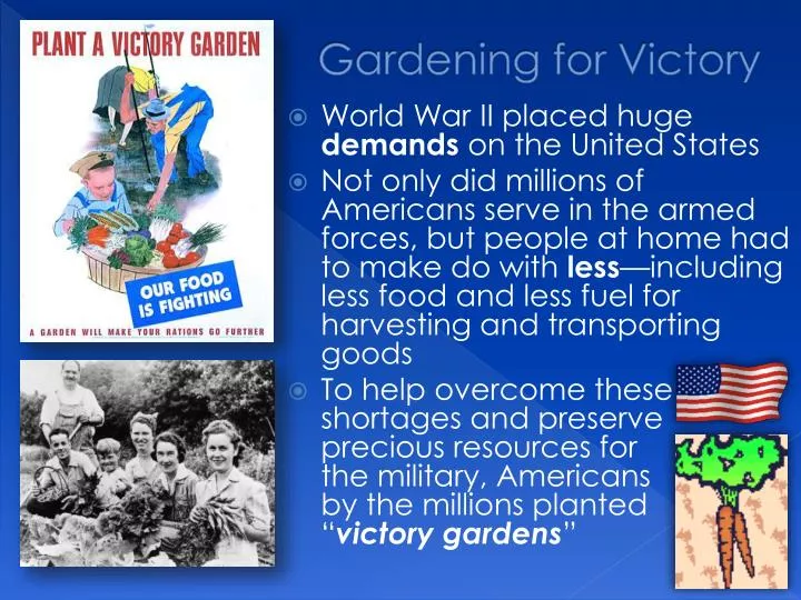 gardening for victory