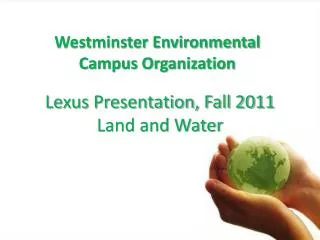 Westminster Environmental Campus Organization