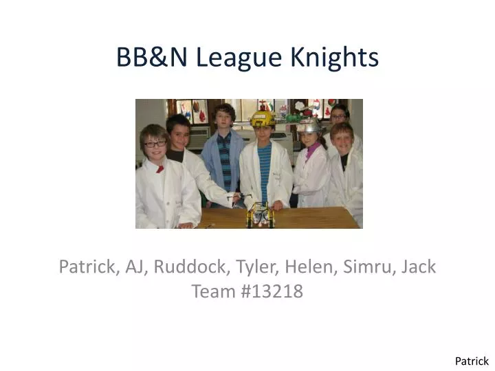 bb n league knights