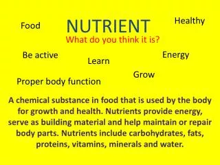 NUTRIENT