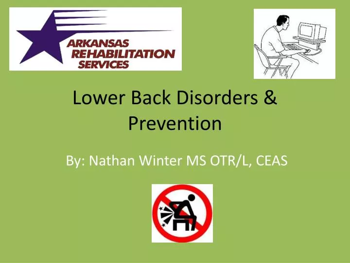 lower back disorders prevention