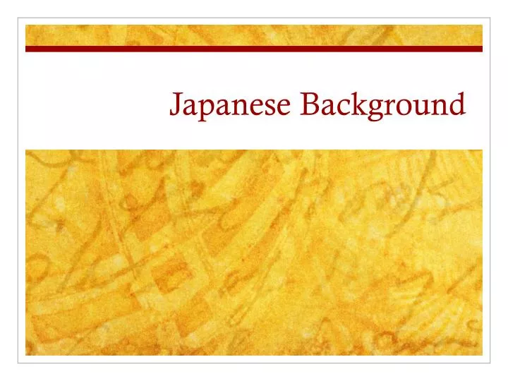 japanese background