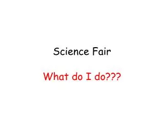 Science Fair