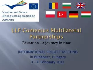 LLP Comenius Multilateral Partnerships