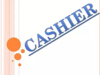 CASHIER