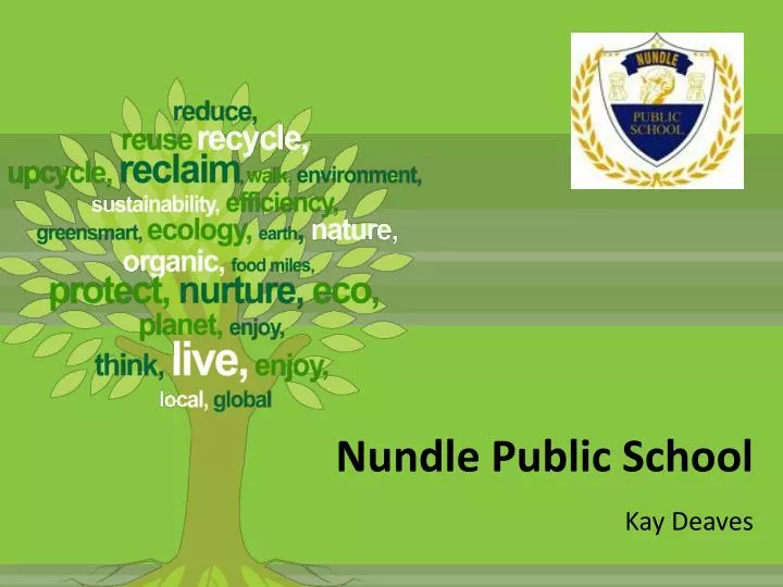 nundle public school kay deaves