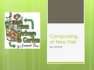 Composting at New Trier