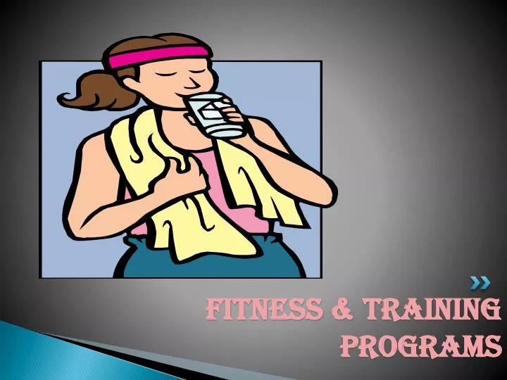 fitness training programs