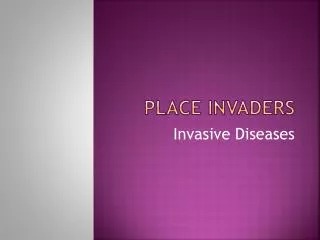 Place Invaders