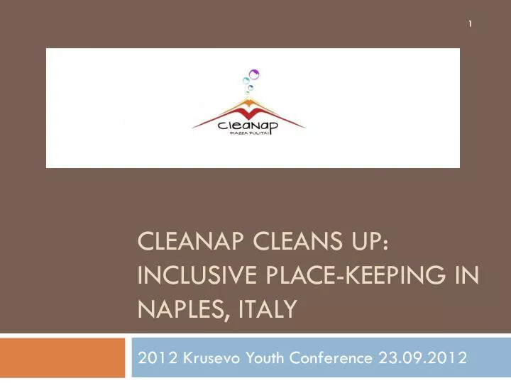 cleanap cleans up inclusive place keeping in naples italy
